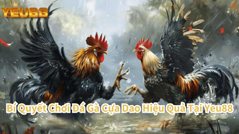 Bí Quyết Chơi Đá Gà Cựa Dao Hiệu Quả Tại Yeu88