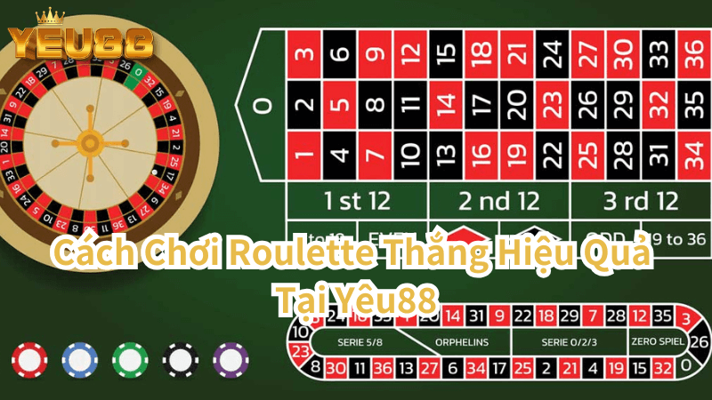 Cách Chơi Roulette Thắng Hiệu Quả Tại Yeu88